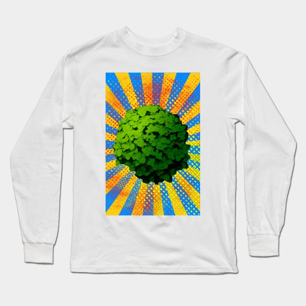 HORTENSIA 12 Long Sleeve T-Shirt by NYWA-ART-PROJECT